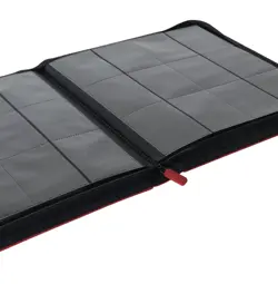 Vault X Black 12 Pocket Exo-Tec Zip Binder - New - VaultX 480 Cards Sideloading - Image 2