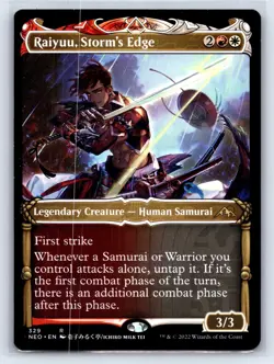 Raiyuu, Storm's Edge (Extended Art) R Kamigawa: Neon Dynasty 491 LP - Image 1