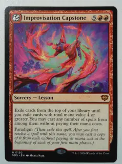 Improvisation Capstone *Mythic Rare* Magic MtG x1 Secrets of Strixhaven - Image 1