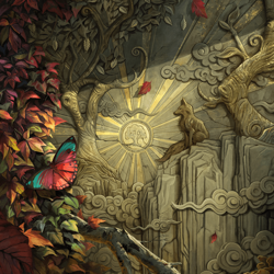 MTG Secret Lair Forest (476) -SLD Magali Villeneuve NM [UPick Foil/Reg] -April - Image 2