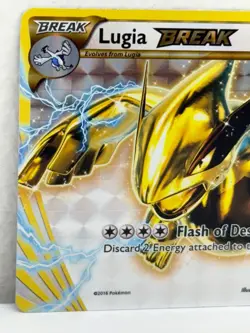 2016 Pokemon Card TCG Lugia BREAK 79/124 Ultra Rare Holo Fates Collide USED - Image 4