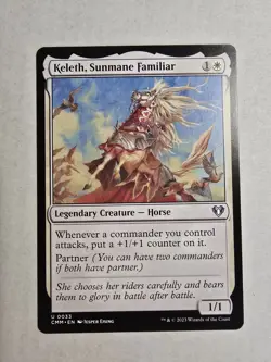 Keleth, Sunmane Familiar Commander Masters Regular - Image 1
