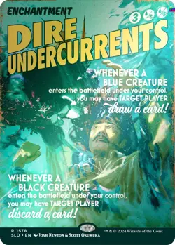Dire Undercurrents (Rainbow Foil) [SLD - 1578] - NM [Foil] TCG MTG - Image 1