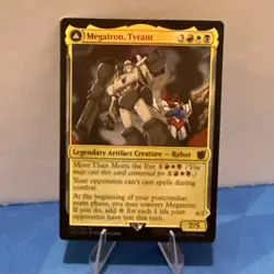 FOIL Megatron, Tyrant Universes Beyond Transformers MTG Magic BOT - Image 1
