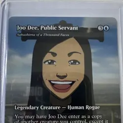 Wizards MTG Joo Dee, Public Servant Legendary Creature TLE 0018 Blue - Image 3