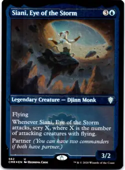 Siani, Eye of the Storm (Foil Etched) (Foil) Commander Legends, 562 NM - Image 1