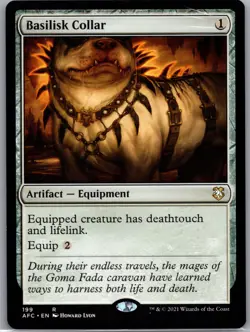 Basilisk Collar R Commander: Adventures in the Forgotten Realms 199 NM Normal - Image 1