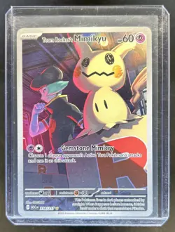2026 Pokemon Ascended Heroes Team Rocket's Mimikyu Illustration Rare #238/217 - Image 1