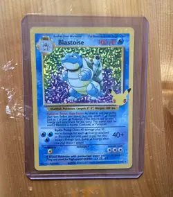 Pokemon TCG Blastoise Celebrations Classic Collection - Image 1