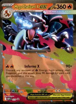 Mega Charizard X ex 029 Holo - Pokemon ME: Mega Evolution Promo - MP - Image 1