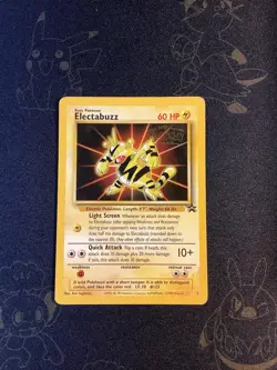 Pokemon Card - Electabuzz WB Stamped Movie Promo WOTC Promo Stamped #2 - Image 1