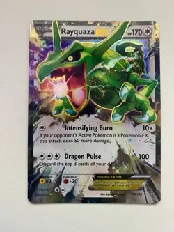 Rayquaza EX Pokemon Card XY Roaring Skies TCG 2015 Nintendo TCG 75/108 - Image 1