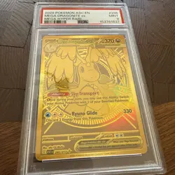 PSA 9 Pokemon Ascended Heroes Mega Dragonite ex Hyper Rare #295/217 Gold !!! - Image 1
