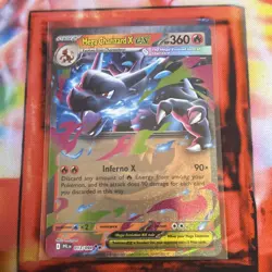 Pokemon TCG Mega Charizard X ex 013/094 Me02: Phantasmal Flames Holo - Image 1