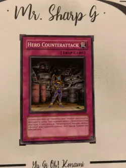 HERO COUNTERATTACK - DP06-EN023 ENGLISH Yu-Gi-Oh! CARD COMMON KONAMI 2008 JADEN - Image 3