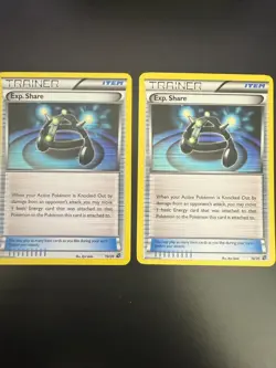 Exp Share #18 Holo foil Dragon Vault Pokemon TCG Trainer card Ryo Ueda x 2 - Image 1