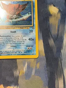 Kabutops 6/75 Holo Neo Discovery Pokemon MP - Image 4