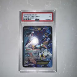 Pokemon XY Team Aqua's Kyogre EX Double Crisis-FA PSA 3 Graded Card - Image 1