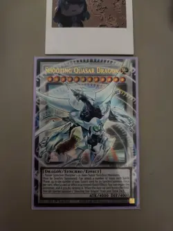 Shooting Quasar Dragon Extended Full Art Overframe Rarity Collection 5 RA05 NM - Image 1