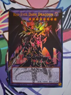 Yu-Gi-Oh! TCG Red-Eyes Dark Dragoon (Extended Overframe) RA05-EN141 Near Mint - Image 1