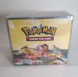 Pokemon Sword & Shield Darkness Ablaze Booster Box Card Game Plastic Case 820650817120 - Image 1