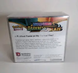 Pokemon Sword & Shield Darkness Ablaze Booster Box Card Game Plastic Case 820650817120 - Image 3