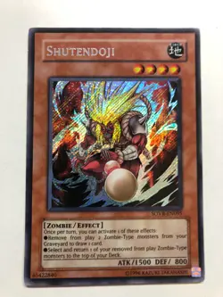 USA Seller Yugioh Shutendoji SOVR-EN095 Secret Rare VLP/NM - Image 1