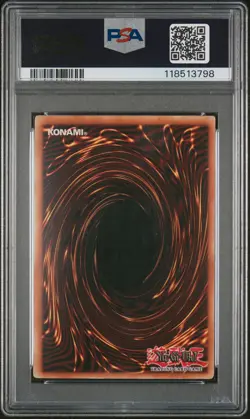 2008 YU-GI-OH! COLLECTIBLE TINS WAVE 2 #EN003 BLACK ROSE DRAGON PSA 6 - Image 2