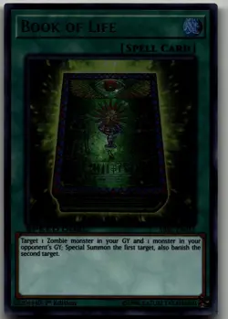 Book of Life Ultra Rare Speed Duel: Scars of Battle SBSC-EN013 LP - Image 1