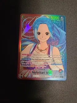 One Piece EB03-001 Nefeltari Vivi Alternative Art Leader - Image 1