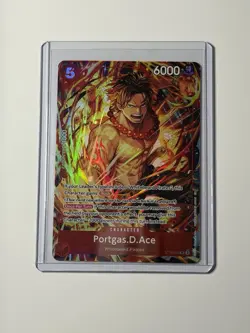 Portgas.D.Ace (Illustration Box Vol.5) ST15-005 One Piece Promotion Card Foil - Image 1