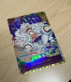 2023 One Piece OP05 Awakening Of The New Era Monkey D Luffy Alternate Art #119 - Image 3