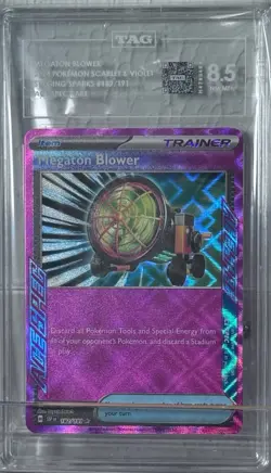 TAG 8.5: Megaton Blower 182/191 Pokemon Card - Image 1