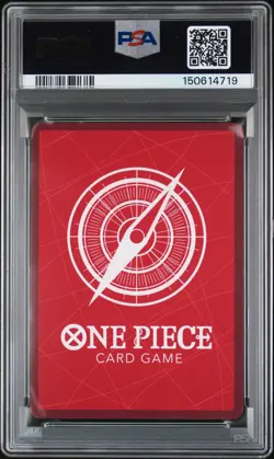 2026 ONE PIECE STARTER DECK ST29-BLACK/WHITE ALT ART #001 MONKEY D. LUFFY PSA 10 - Image 2