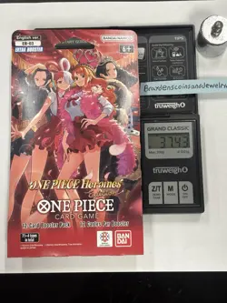 2x HEAVY 🔥 One Piece EB-03 Heroines Edition Booster Packs Weighed for Hits! - Image 2
