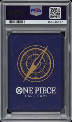 2026 ONE PIECE SERIALIZED TOP PRIZE PROMOS #061 MONKEY D. LUFFY 124/1000 PSA 9 - Image 2