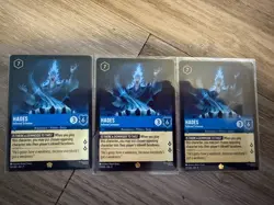 Disney Lorcana TCG Fabled - Hades Infernal Schemer - Legendary Regular X 3 - Image 1