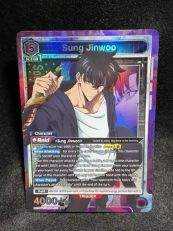 Union Arena-Solo Leveling- Sung Jinwoo-SR (SLG-1-021) - Image 1