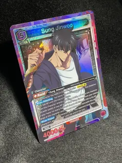 Union Arena-Solo Leveling- Sung Jinwoo-SR (SLG-1-021) - Image 3