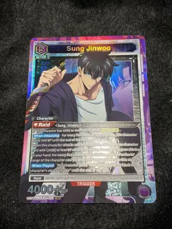 Union Arena-Solo Leveling- Sung Jinwoo-SR (SLG-1-021) - Image 5