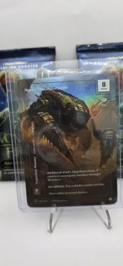 Wonders Of The First FF, M MATTER ELIMANATOR 3000 . 2 CB packs - Image 2