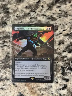 Mtg - Siegfried, Famed Swordsman (Extended Art Foil) - Commander: FINAL FANTASY - Image 1