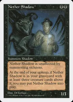 Nether Shadow 5th Edition LP MTG - Image 1