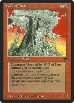 Wall of Dust Legends LP MTG - Image 1