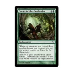WOTC MtG Zendikar Quest for the Gemblades (U) (x4) NM - Image 1
