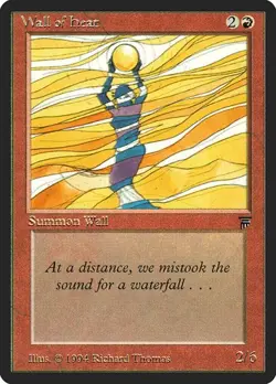 Wall of Heat Legends LP MTG - Image 1