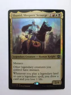 MTG Shanid, Sleepers' Scourge (DMC) Commander: Dominaria United Foil Mythic 4/48 - Image 1