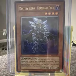 Konami Destiny Hero Diamond Dude EOJ-EN003 Effect EN ATK 1400 DEF 1600 - Image 1