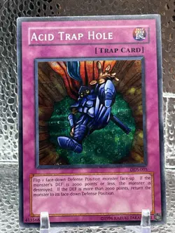 Yu-Gi-Oh! Magician Of Black Chaos PP01-EN001 NM + Acid Trap Hole DDS-005 LP LTD - Image 3