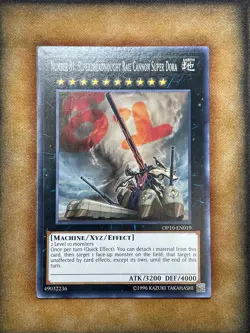 Yugioh Number 81: Superdreadnought Rail Cannon Super Dora OP10-EN019 Common NM - Image 1